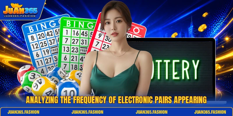 Analyzing the frequency of electronic pairs appearing