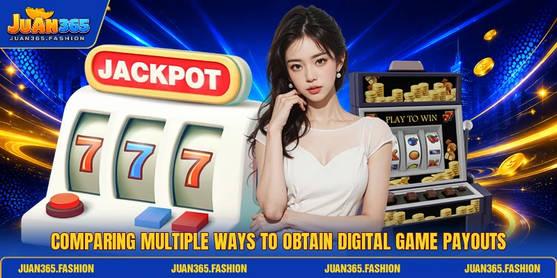 Comparing multiple ways to obtain digital game payouts