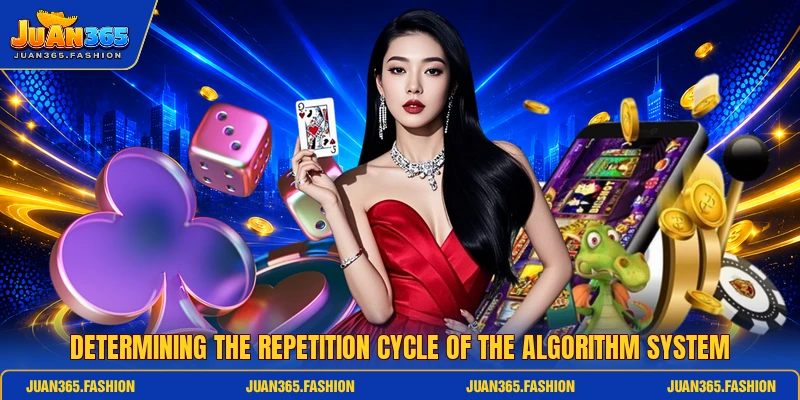 Determining the repetition cycle of the algorithm system Determining the repetition cycle of the algorithm system