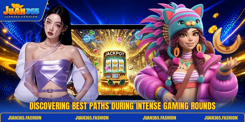 Discovering best paths during intense gaming rounds