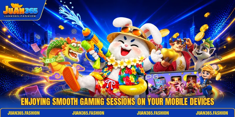 Enjoying smooth gaming sessions on your mobile devices