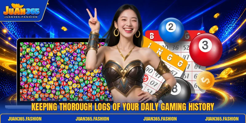 Keeping thorough logs of your daily gaming history