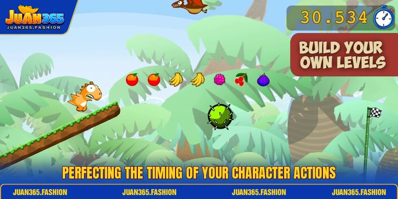 Perfecting the timing of your character actions Perfecting the timing of your character actions